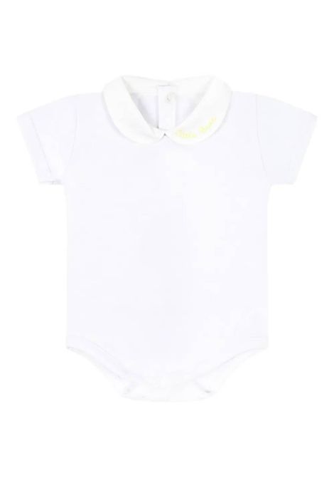 Body con logo LITTLE BEAR | 8020BCO/GIALLO